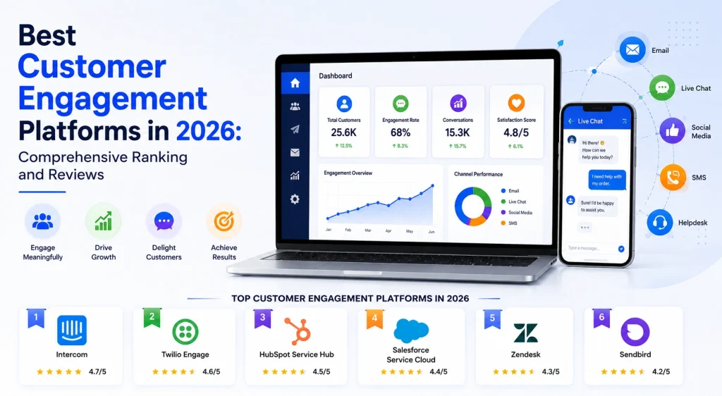 Best Customer Engagement Platforms in 2026: Comprehensive Ranking and Reviews