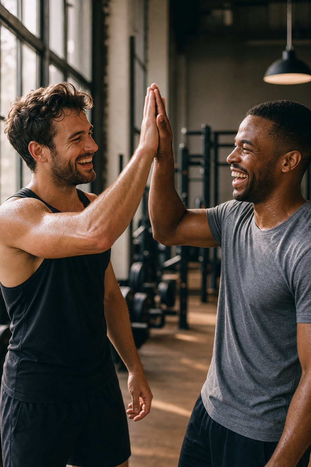 Gleantap gym recipe hero — buddy-pass