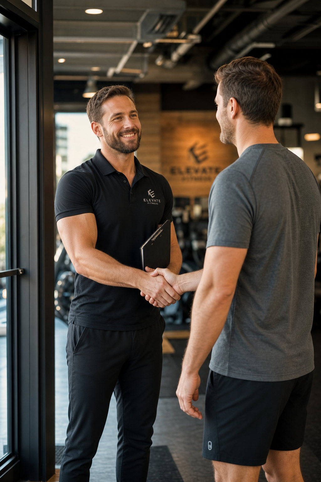 Gleantap gym recipe hero — onboarding