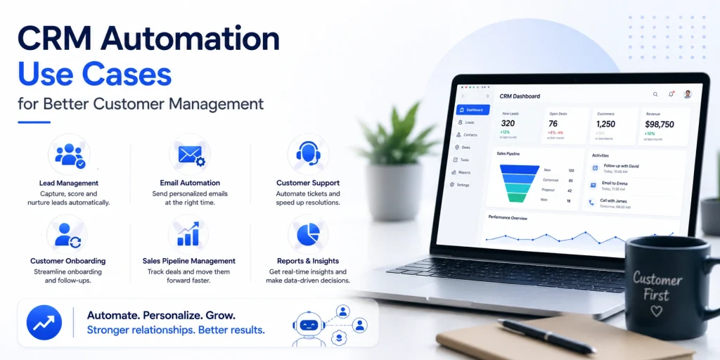 CRM Automation Use Cases for Better Customer Management