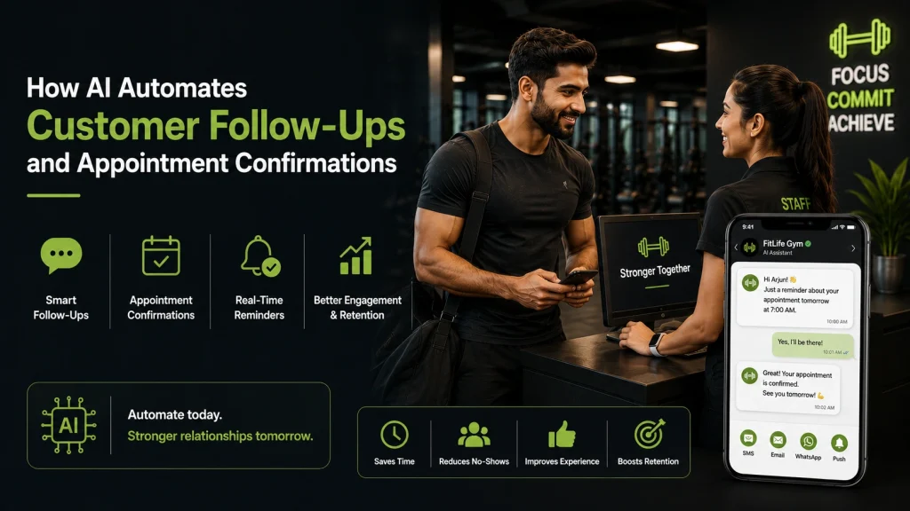 How AI Automates Customer Follow-Ups and Appointment Confirmations