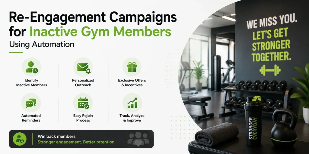 Re-Engagement Campaigns for Inactive Gym Members Using Automation