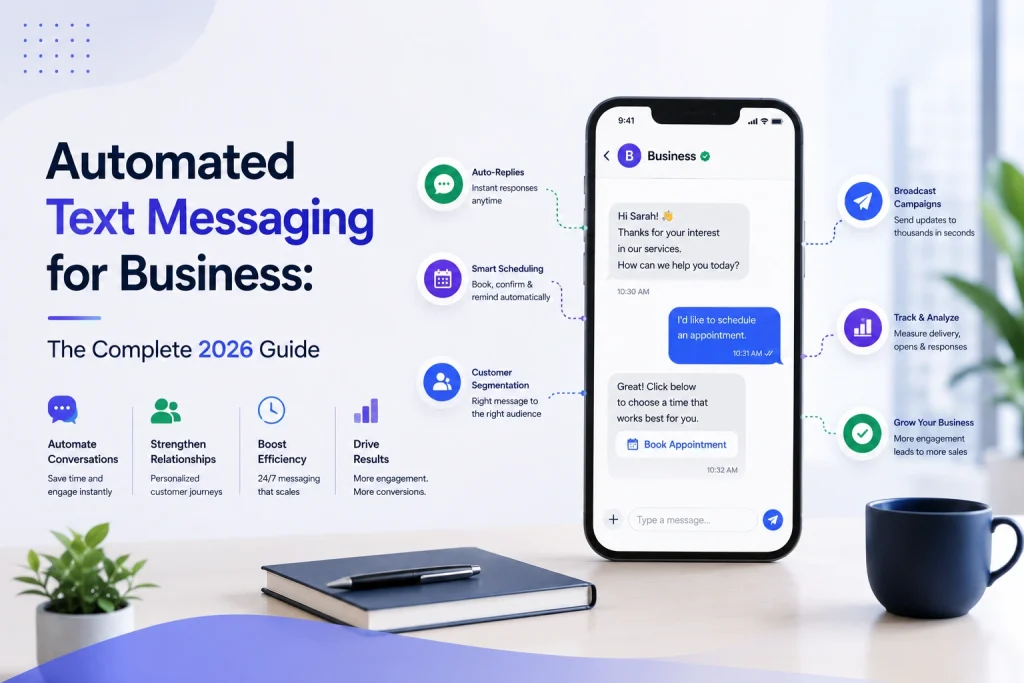 Automated Text Messaging for Business: The Complete 2026 Guide