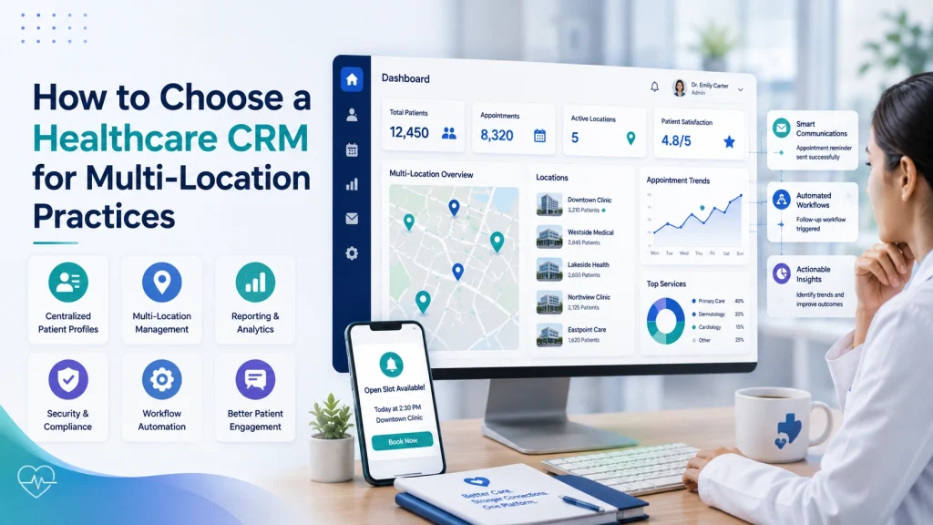 How to Choose a Healthcare CRM for Multi-Location Practices