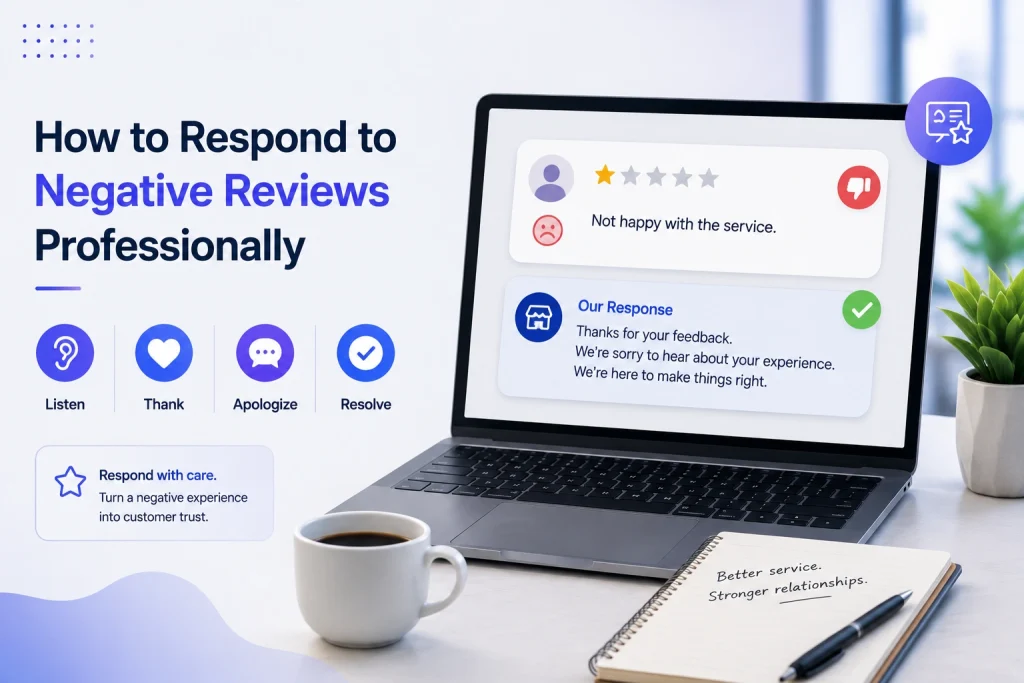 How to Respond to Negative Reviews Professionally