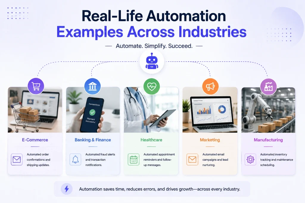 Real-Life Automation Examples Across Industries