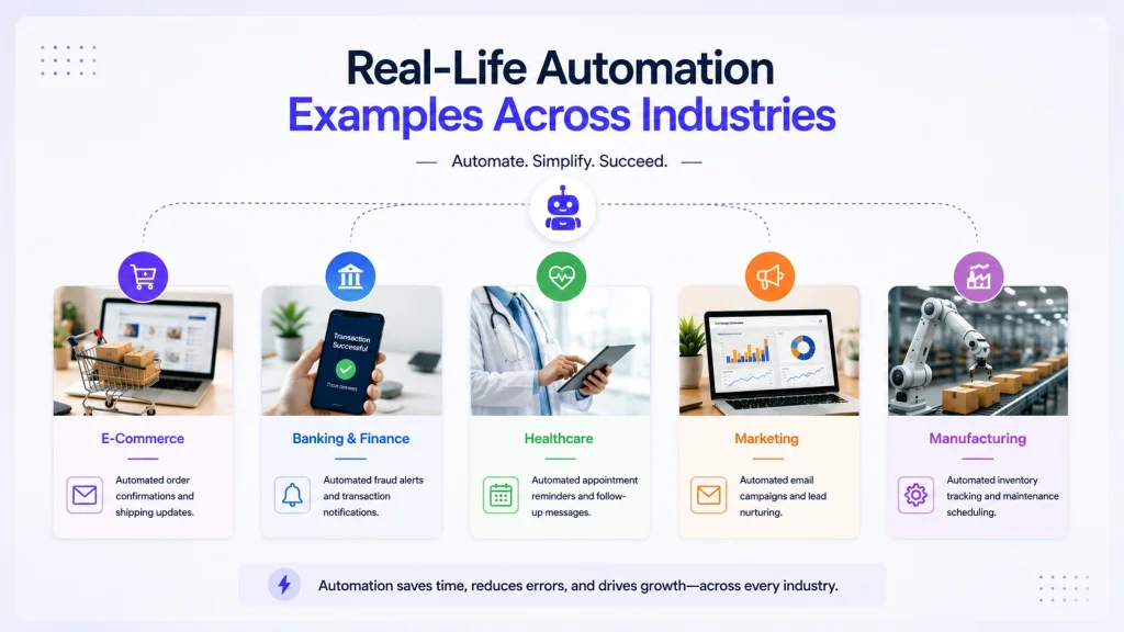 Real-Life Automation Examples Across Industries