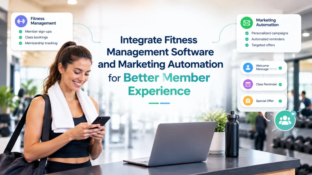 Integrate Fitness Management Software and Marketing Automation for Better Member Experience