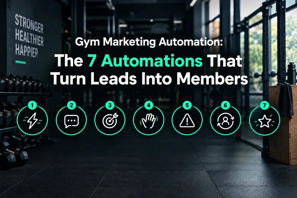 Gym Marketing Automation: The 7 Automations That Turn Leads Into Members